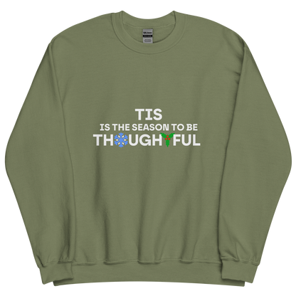 Sweathshirt in colors - Thoughtful season / Unisex