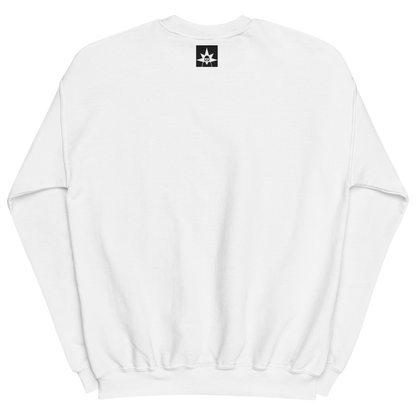 White sweatshirt - Thoughful season / Unisex