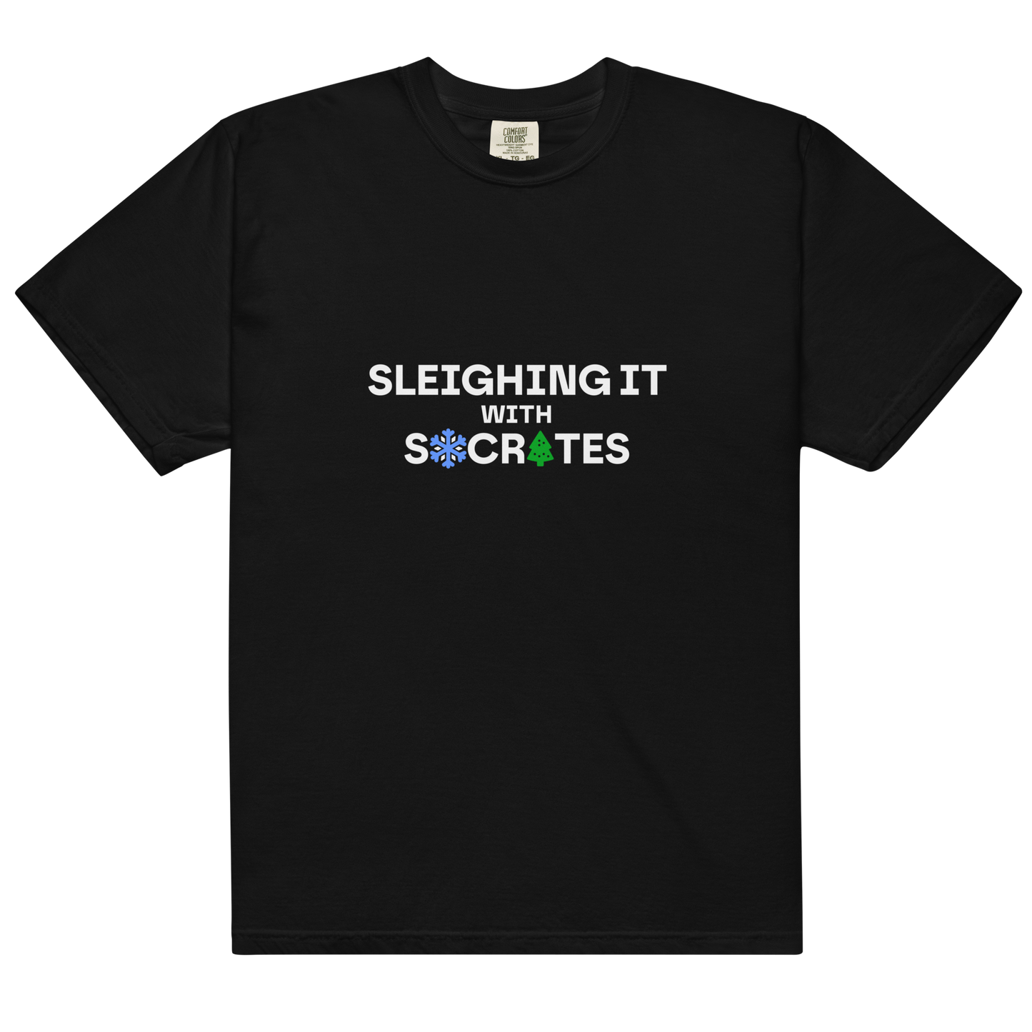 Heavyweight tee in colors - Socrates / Unisex