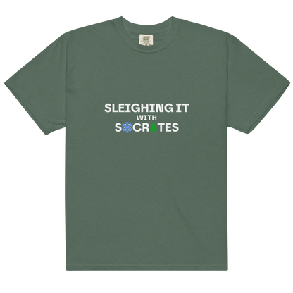 Heavyweight tee in colors - Socrates / Unisex