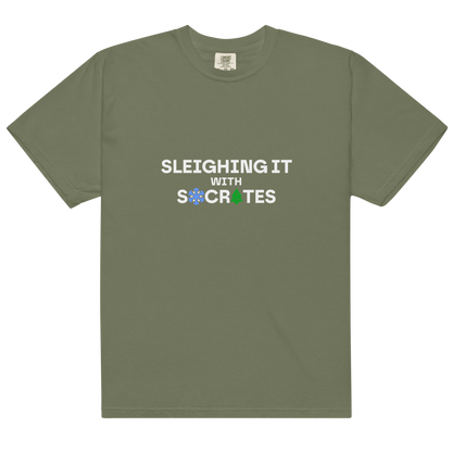 Heavyweight tee in colors - Socrates / Unisex