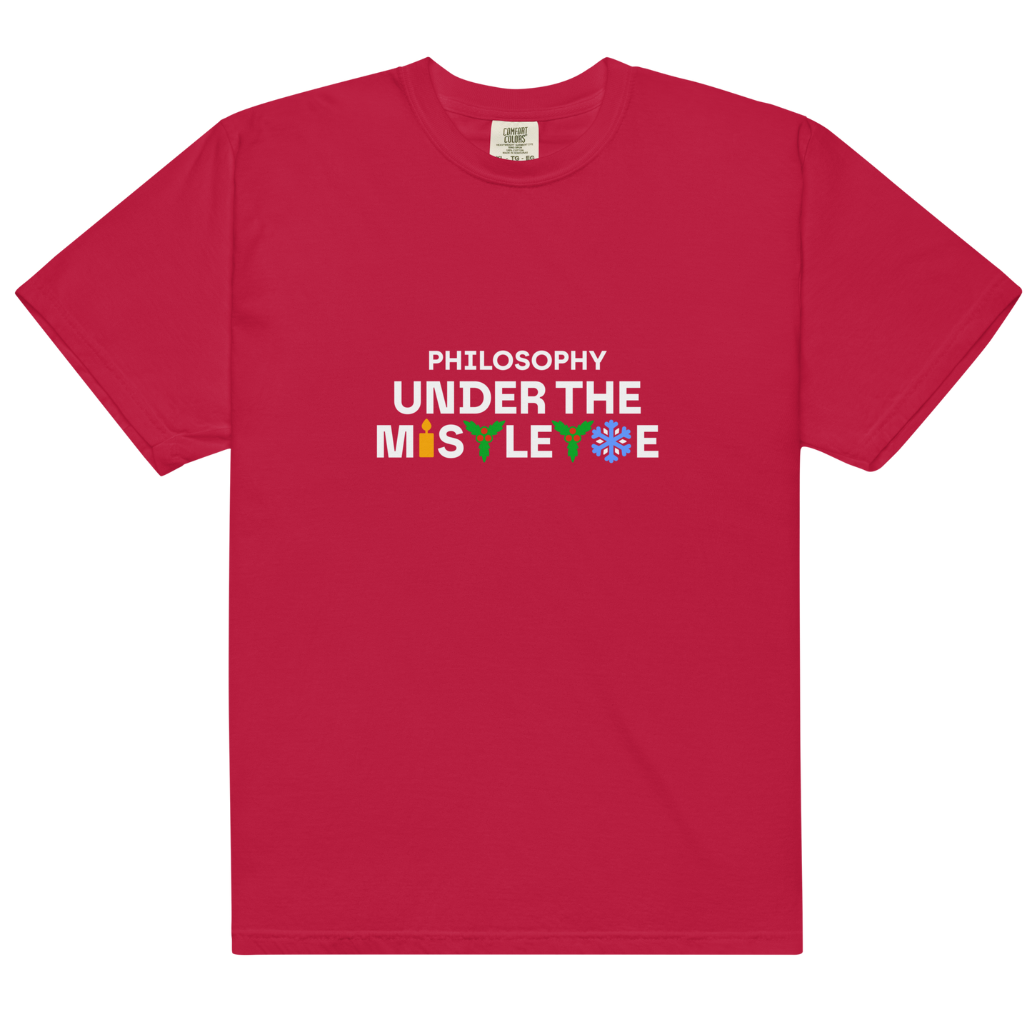 Heavyweight tee in colors - Mistletoe / Unisex