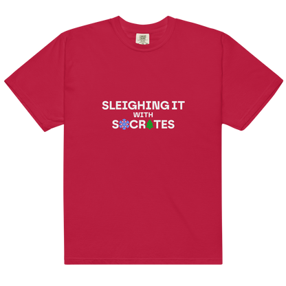 Heavyweight tee in colors - Socrates / Unisex