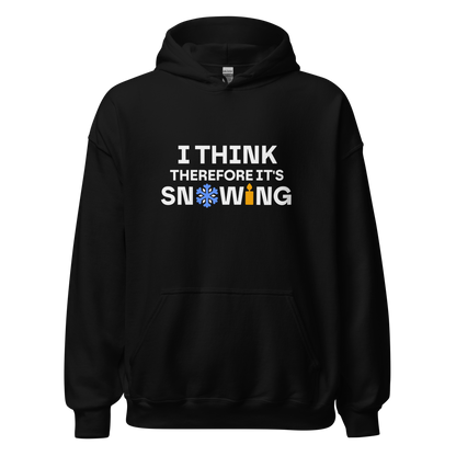 Hoodie in colors - Snowing / Unisex