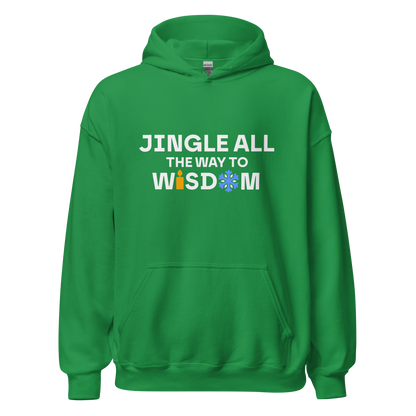 Hoodie in colors - Wisdom / Unisex