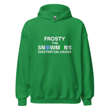 Hoodie in colors - Snowman / Unisex