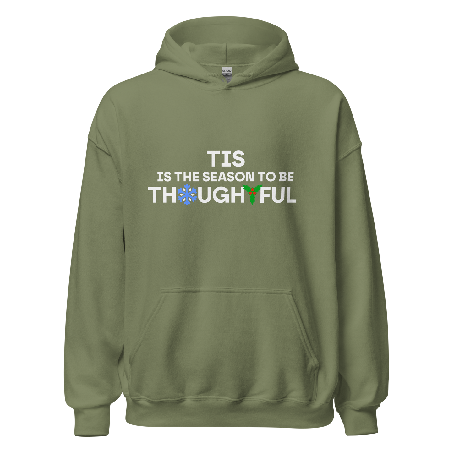 Hoodie in colors - Thoughtful season / Unisex