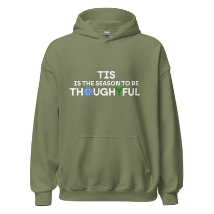 Hoodie in colors - Thoughtful season / Unisex