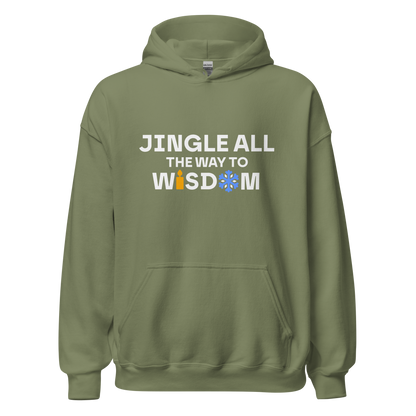 Hoodie in colors - Wisdom / Unisex