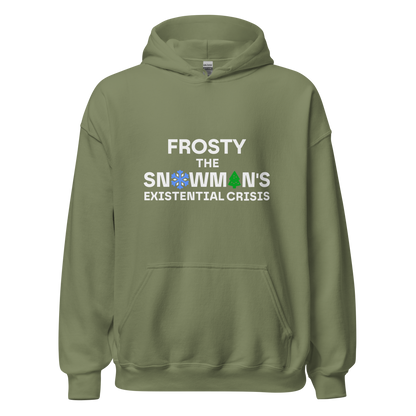 Hoodie in colors - Snowman / Unisex