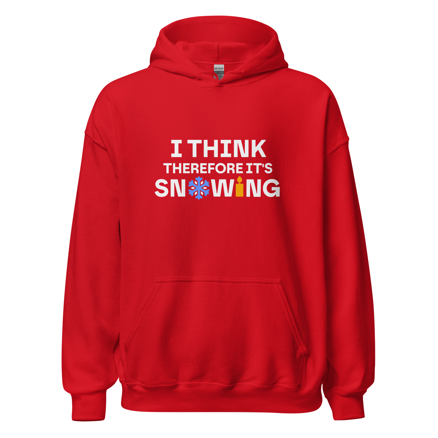 Hoodie in colors - Snowing / Unisex