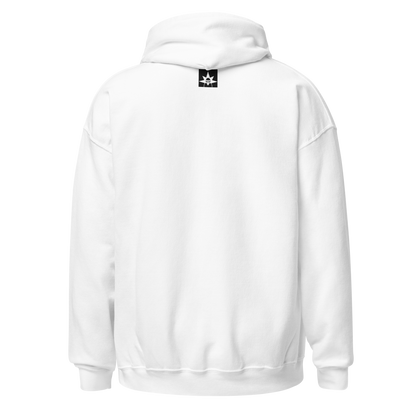 White hoodie - Thoughtful season / Unisex