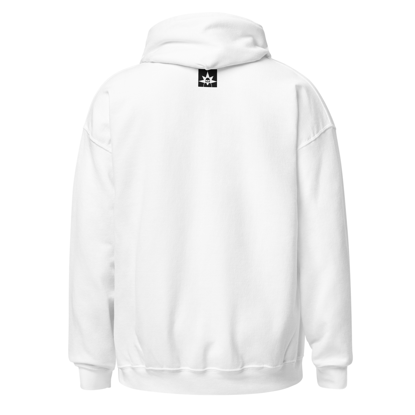 White hoodie - Socrates / Unisex