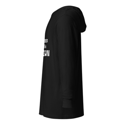 HOODED LONG-SLEEVE TEE / OPINION / UNISEX