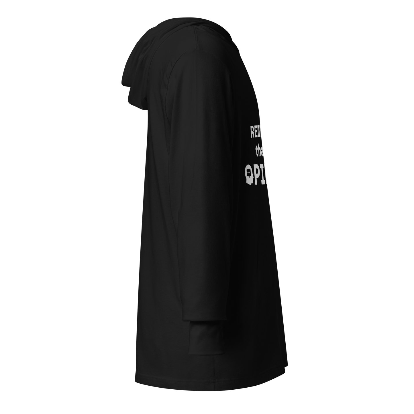 HOODED LONG-SLEEVE TEE / OPINION / UNISEX