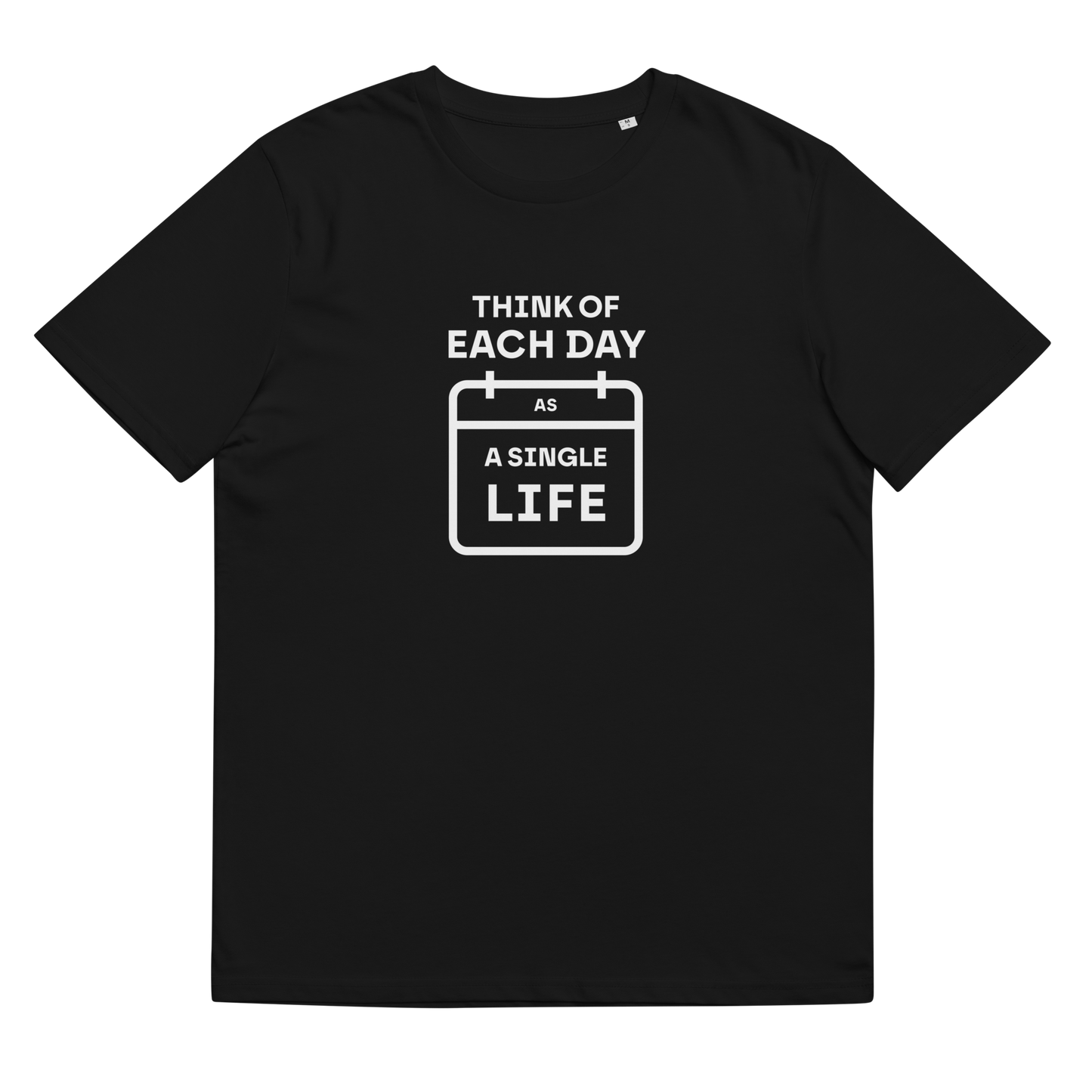 ORGANIC COTTON T-SHIRT / DARK / SINGLE LIFE / UNISEX