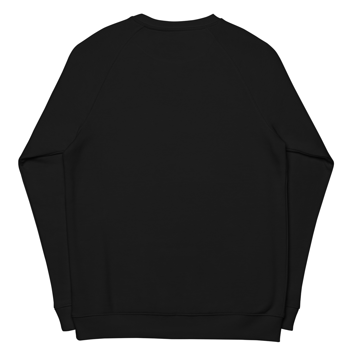 Festive organic raglan sweatshirt in colors / Unisex