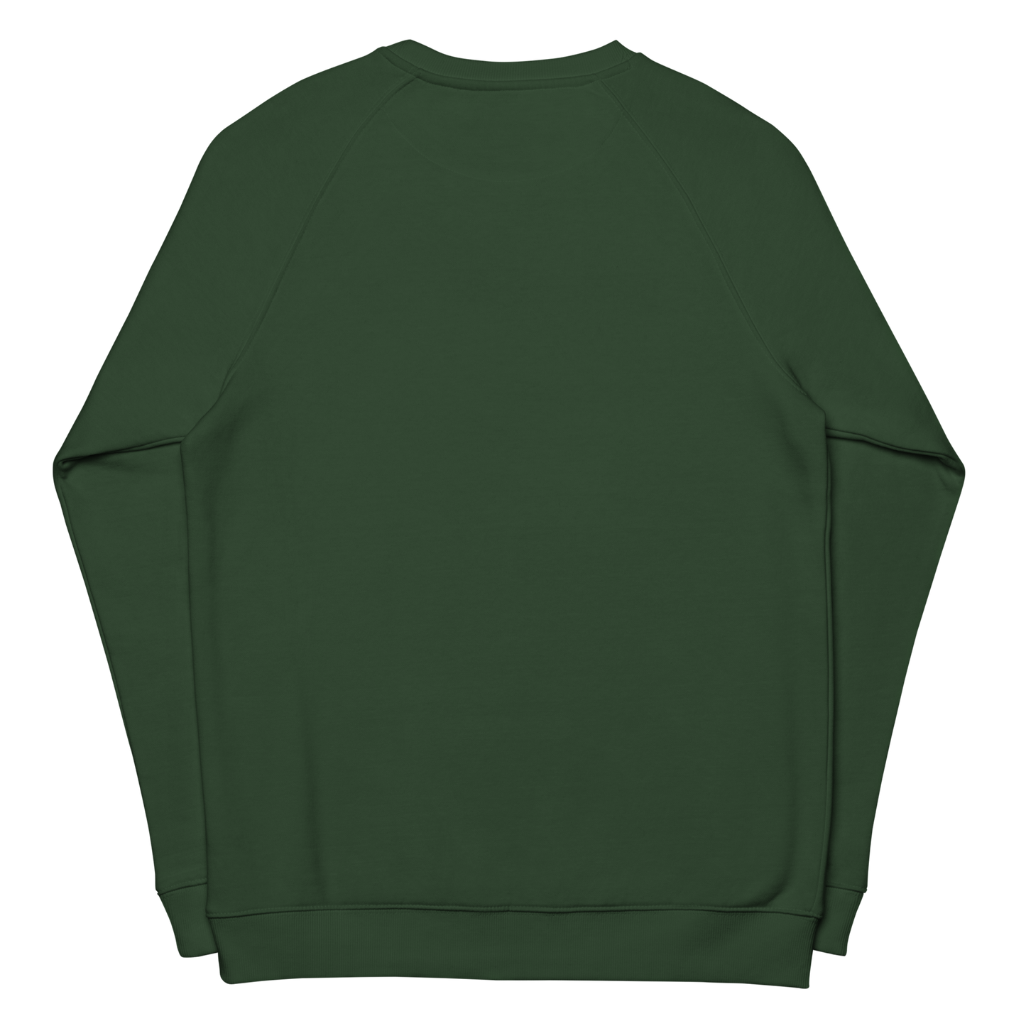 Festive organic raglan sweatshirt in colors / Unisex