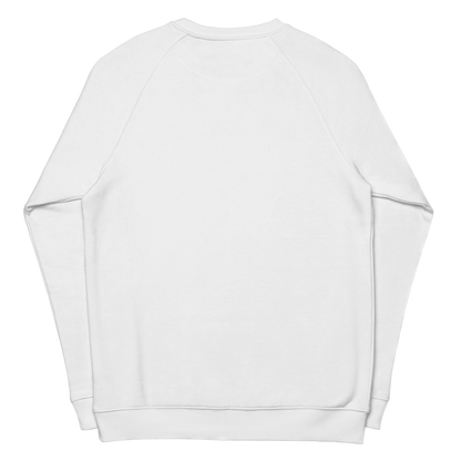 Festive organic raglan sweatshirt in colors / Unisex