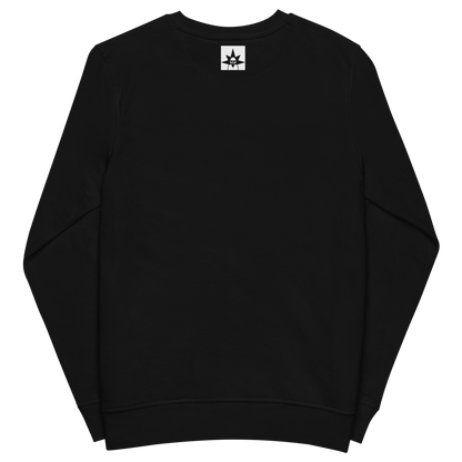 Organic sweatshirt in colors - Wisdom / Unisex