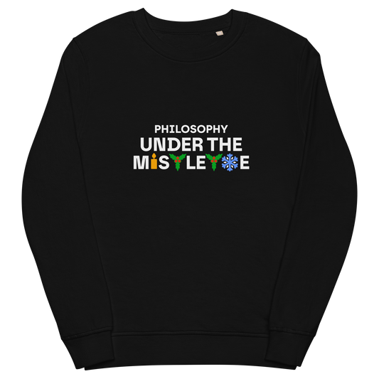 Organic sweatshirt in colors - Mistletoe / Unisex