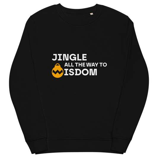 Organic sweatshirt in colors - Wisdom / Unisex