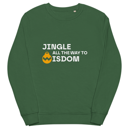 Organic sweatshirt in colors - Wisdom / Unisex