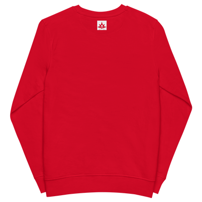 Organic sweatshirt in colors - Wisdom / Unisex