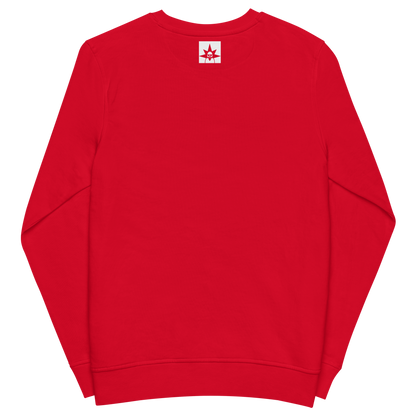 Organic sweatshirt in colors - Wisdom / Unisex