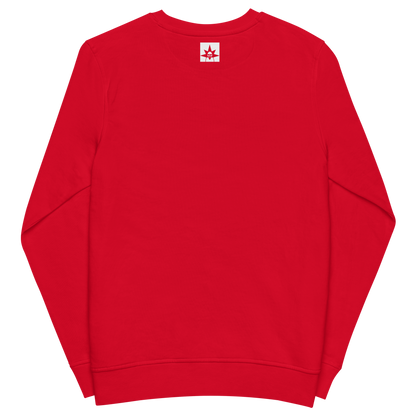 Festive organic sweatshirt in colors / Unisex